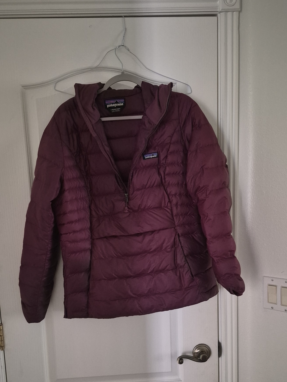 Patagonia Women's Puffer Pullover Jacket - Plum